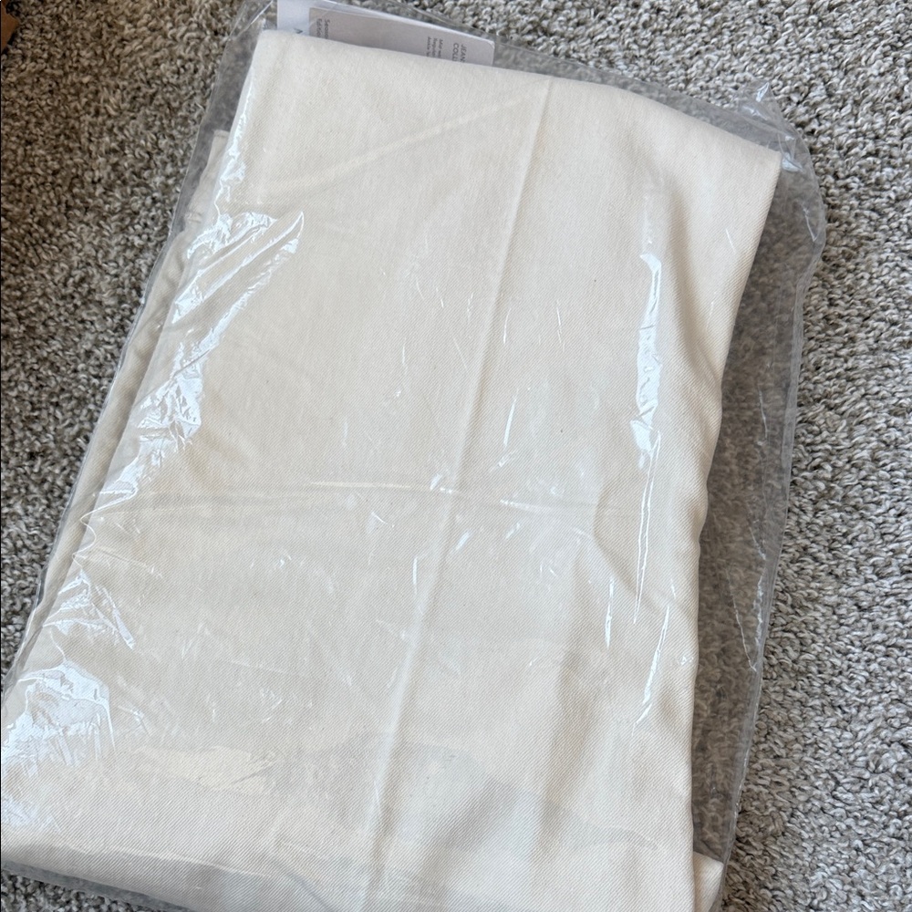 Mango Off-White Flared Cropped Jeans With pockets - Picture 6 of 6